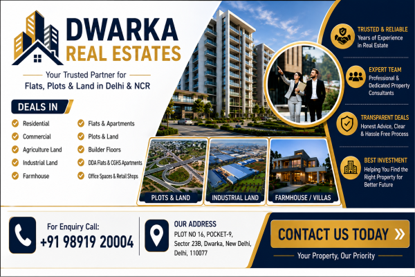 Dwarka Real Estate (Gallery Show Case)
